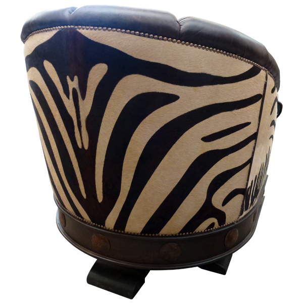 Chair Zebra Horseshoe chr74b-3
