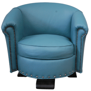 Chair Blue Horseshoe chr44