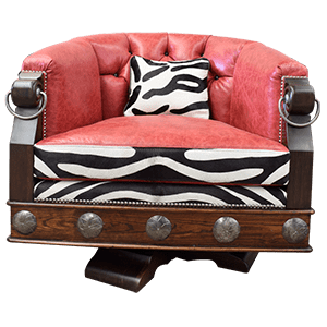Chair Zebra Horseshoe 2 chr74m
